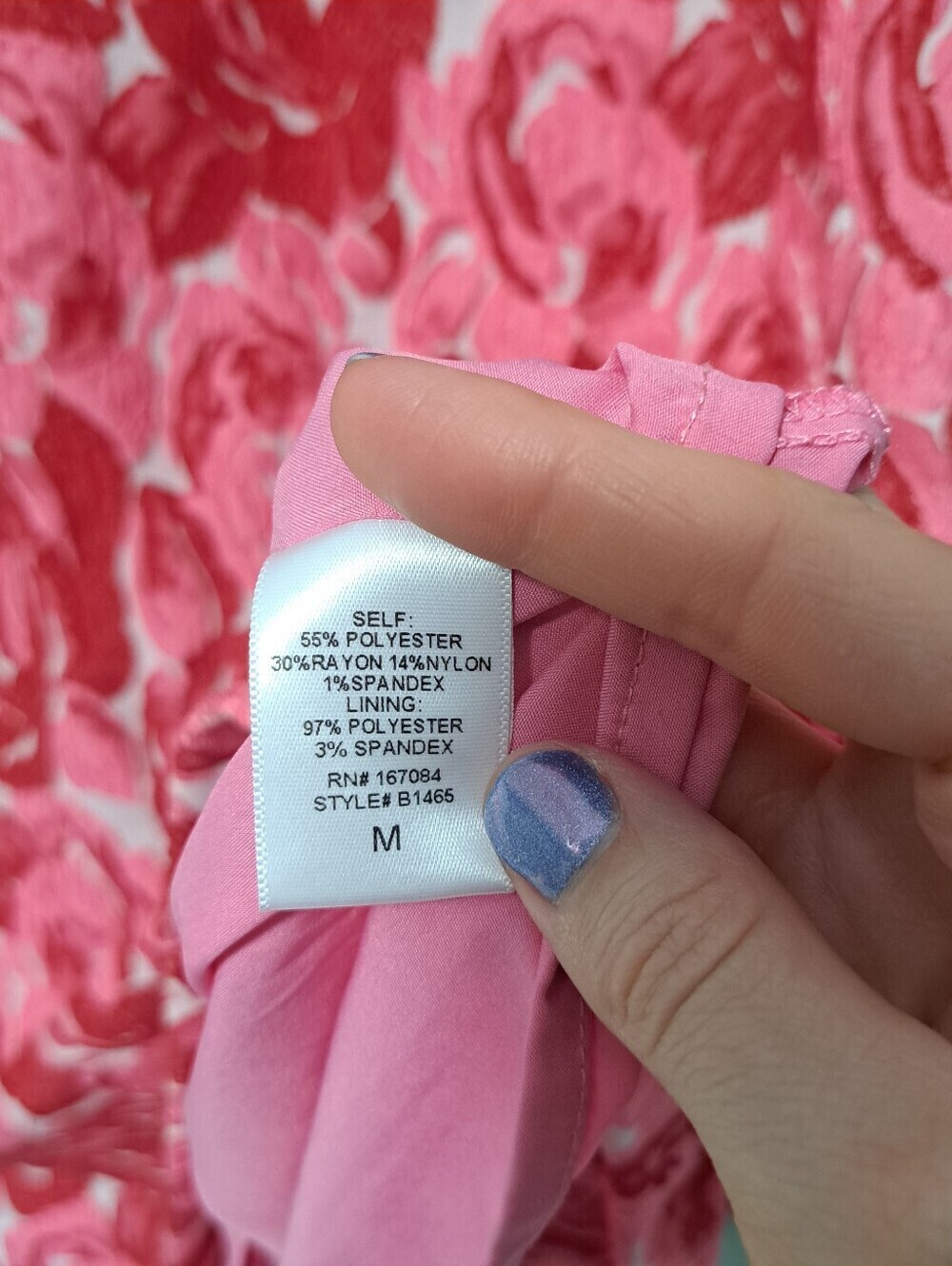 Pomander Place Samantha Pink Jacquard Dress Medium NWOT - Picture 5 of 6